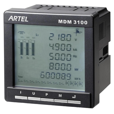  Panel Multifunction Power Meter 